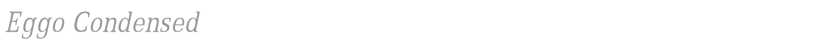 Eggo font preview